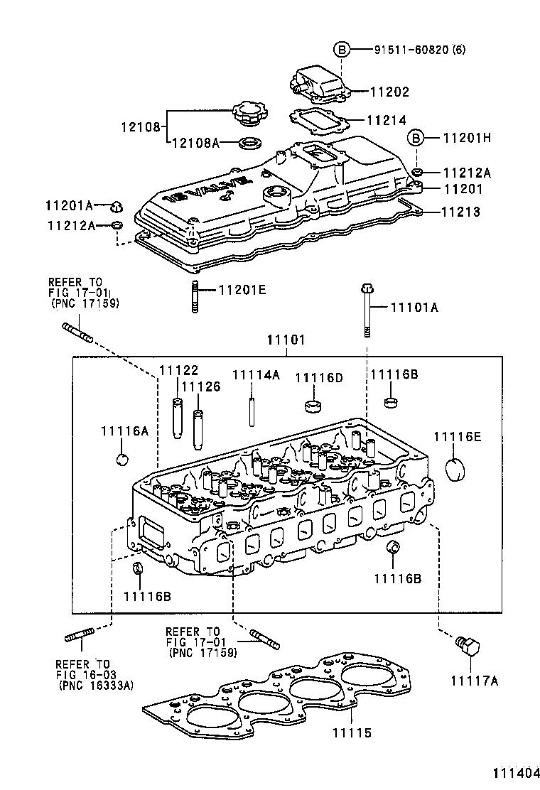 92112-60835 BOLT, STUD(FOR CYLINDER HEAD COVER SET) product image