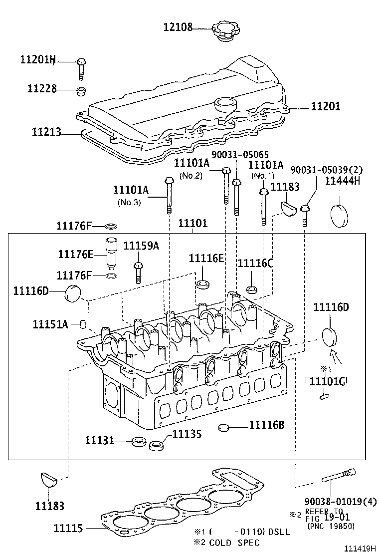 90034-05010 UNION(FOR CYLINDER HEAD) product image
