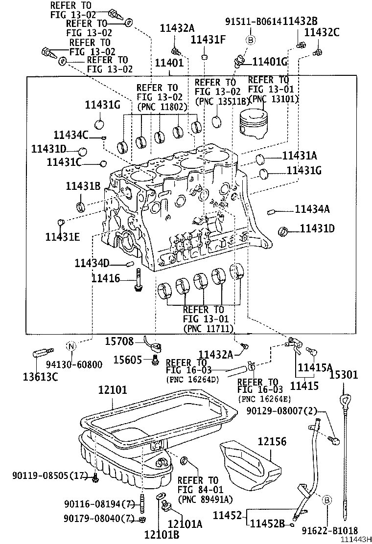 11409-78080 GUIDE SUB-ASSY, OIL LEVEL GAGE product image