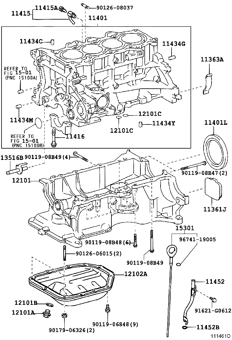12101-23040 PAN SUB-ASSY, OIL product image