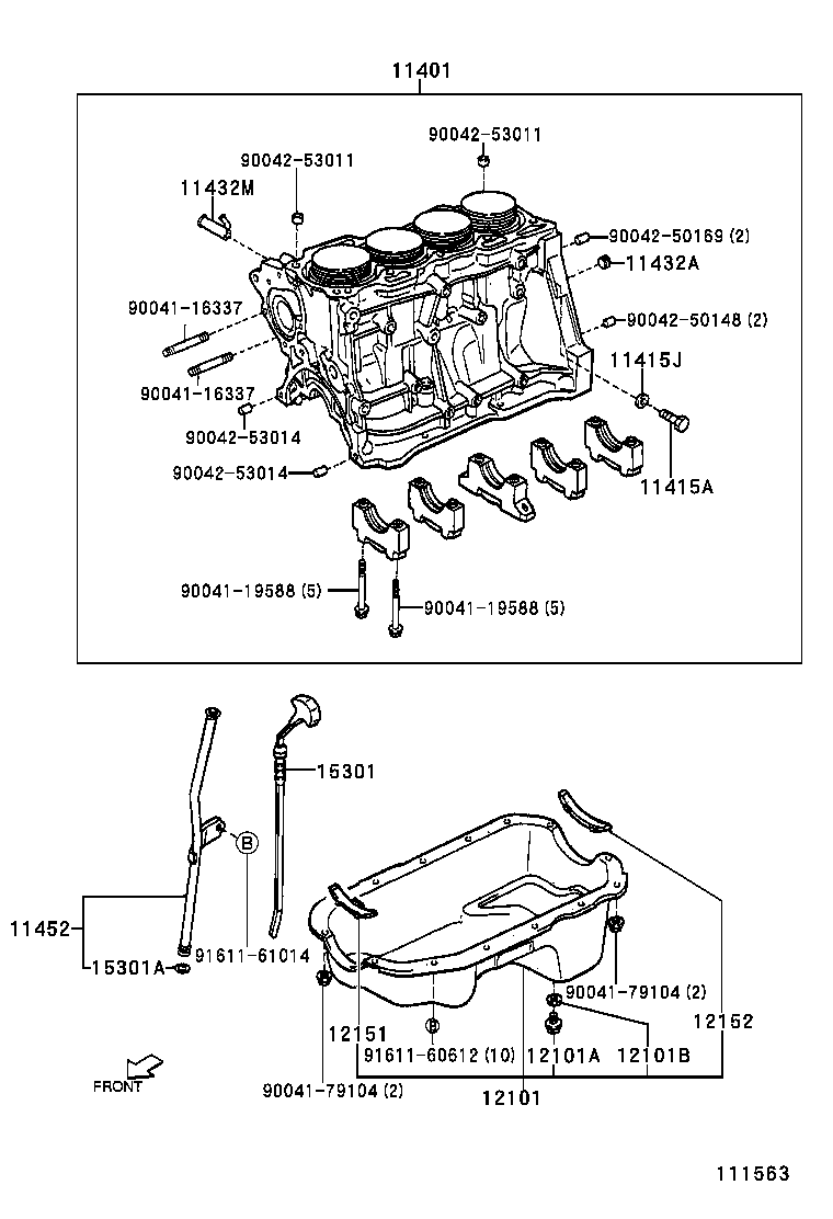 11409-87102 GUIDE, OIL LEVEL GAGE product image
