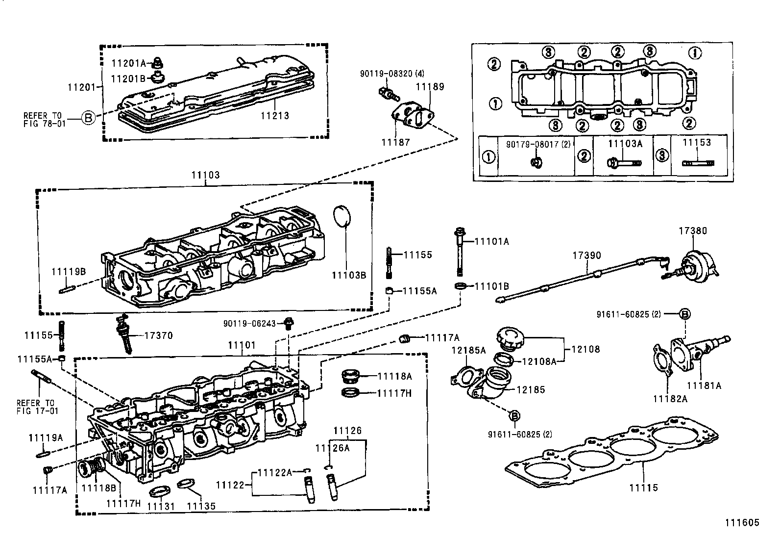 11202-62010 COVER SUB-ASSY, CYLINDER HEAD product image