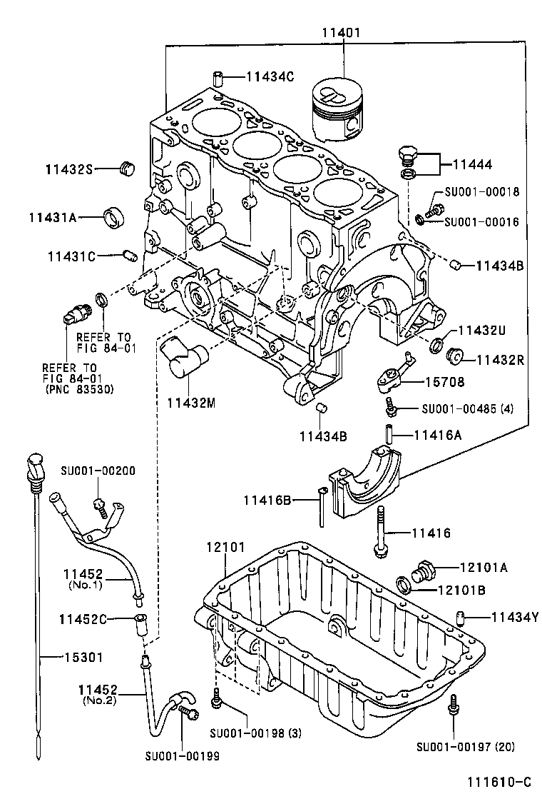 12101-02040 PAN SUB-ASSY, OIL product image