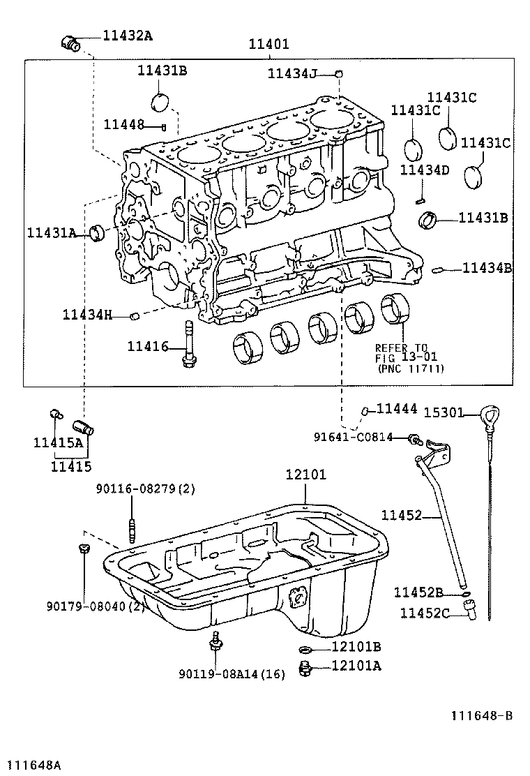 11409-75060 GUIDE, OIL LEVEL GAGE product image