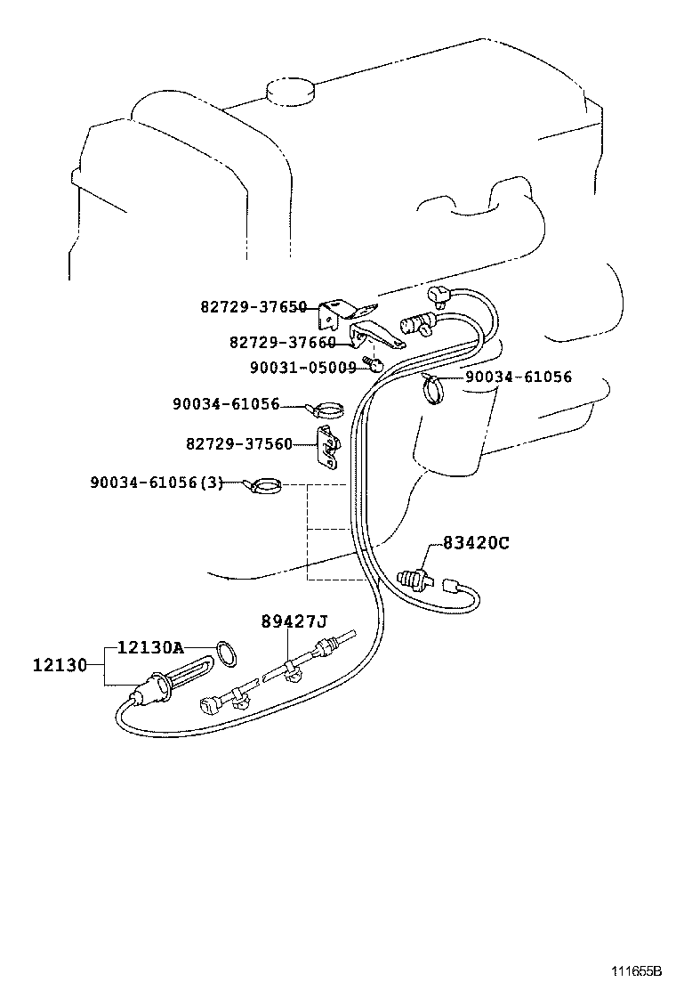 12101-78060 PAN SUB-ASSY, OIL, NO.2 product image