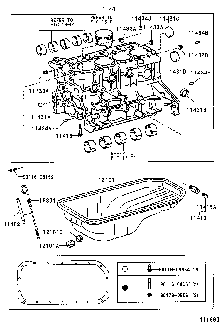90080-92018 GASKET, CYLINDER BLOCK SIDE COVER, NO.2 product image