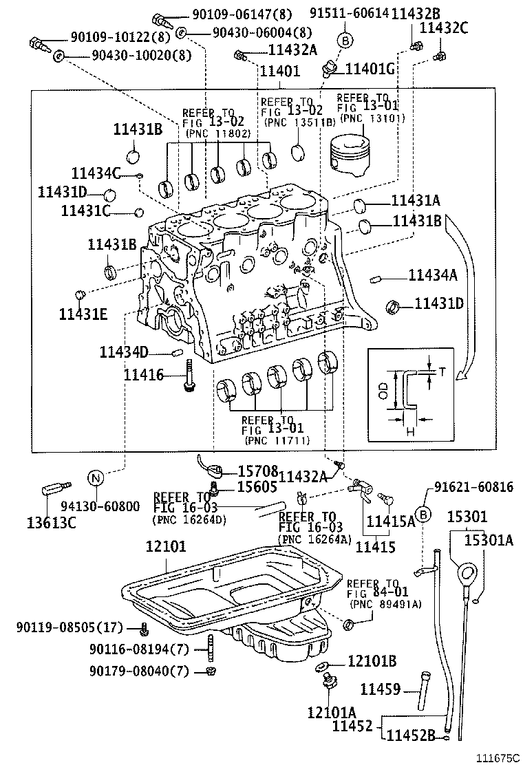 11452-58080 GUIDE, OIL LEVEL GAGE product image