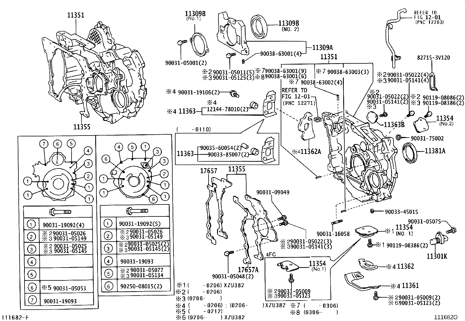 11308-78461 HOUSING, FLYWHEEL product image
