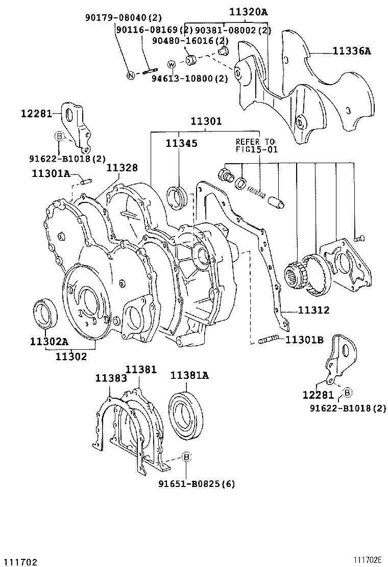 11308-78461 HOUSING, FLYWHEEL product image