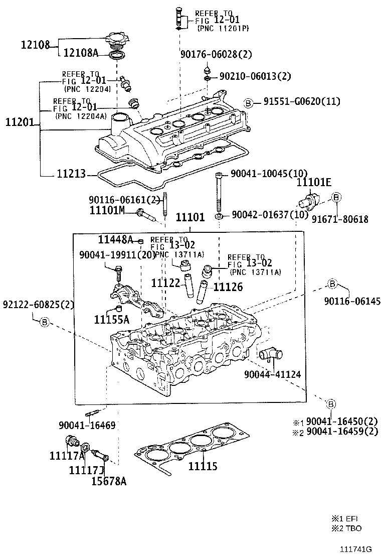 11201-97408 COVER SUB-ASSY, CYLINDER HEAD product image