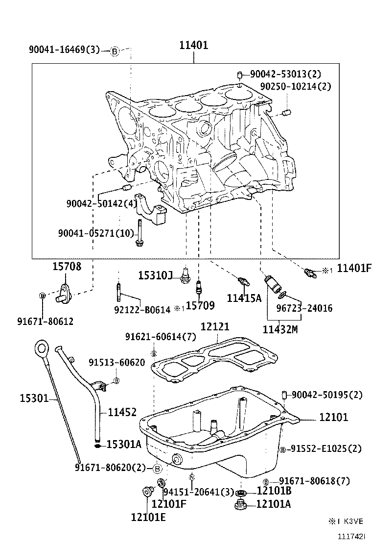11409-87102 GUIDE, OIL LEVEL GAGE product image