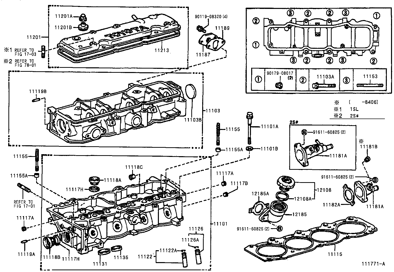 11201-64041 COVER SUB-ASSY, CYLINDER HEAD product image
