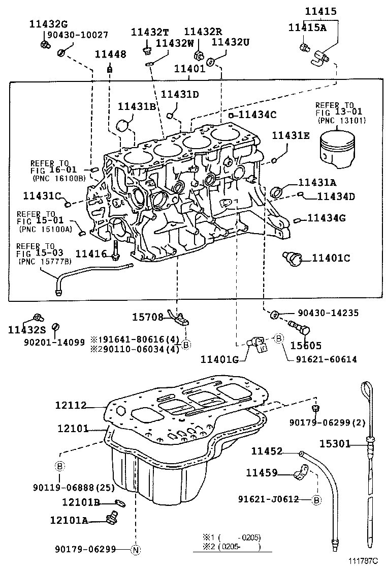 11459-64010 SUPPORT, OIL LEVEL GAGE GUIDE product image