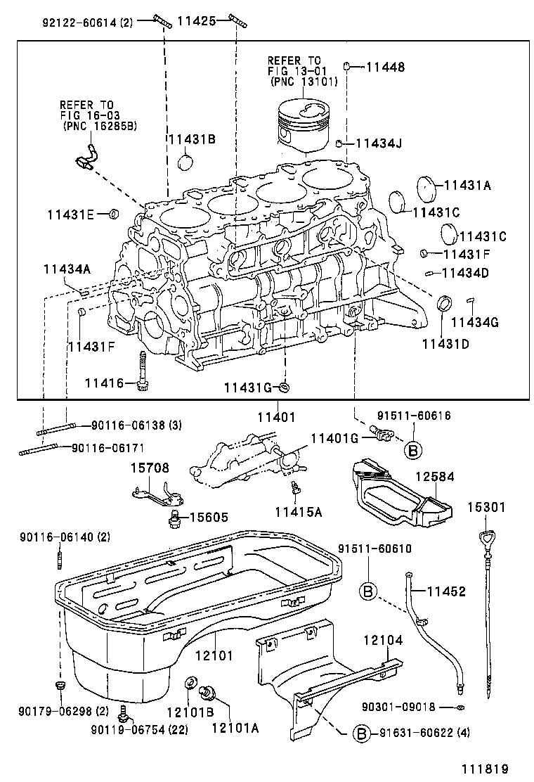 12101-67110 PAN SUB-ASSY, OIL product image
