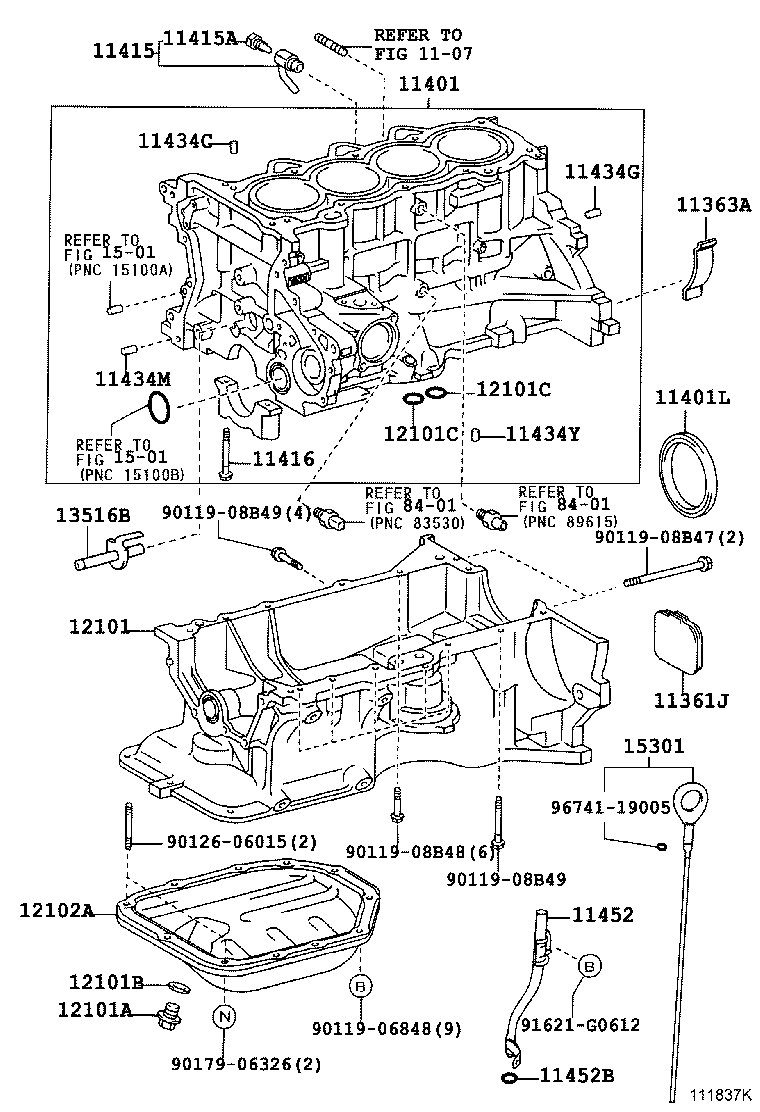 12101-0D030 PAN SUB-ASSY, OIL product image