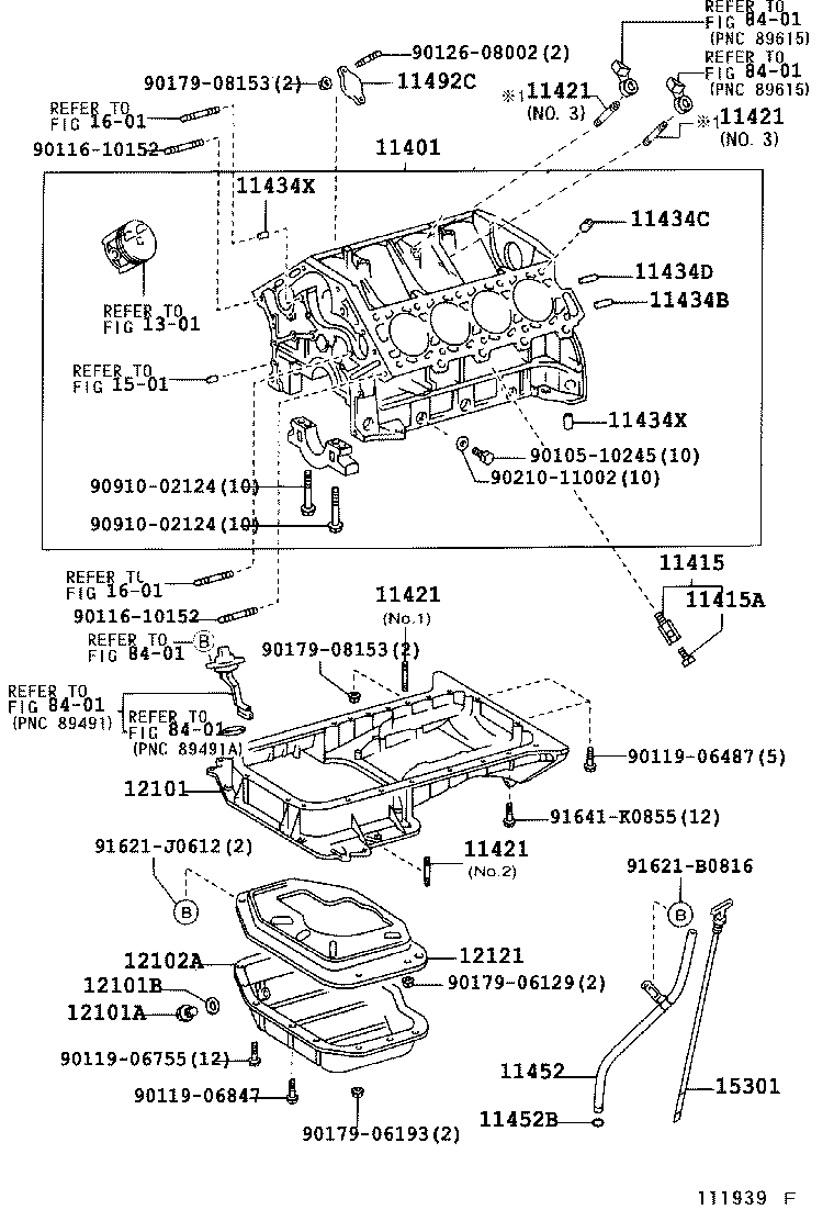 12102-50070 PAN SUB-ASSY, OIL, NO.2 product image