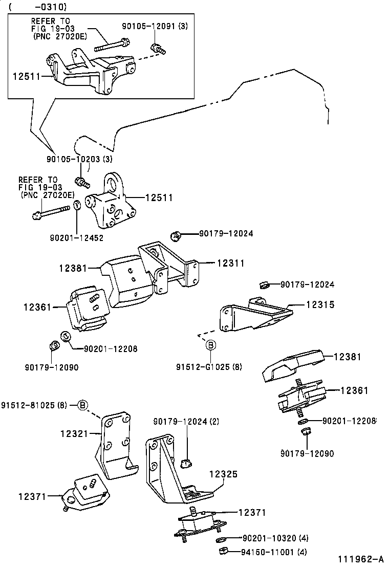 12381-0C060 STABILIZER, ENGINE MOUNTING product image
