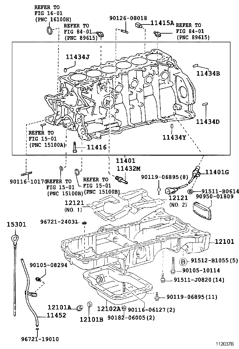 11401-49706 BLOCK SUB-ASSY, CYLINDER product image