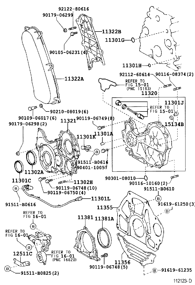 11320-30021 CASE ASSY, TIMING GEAR product image