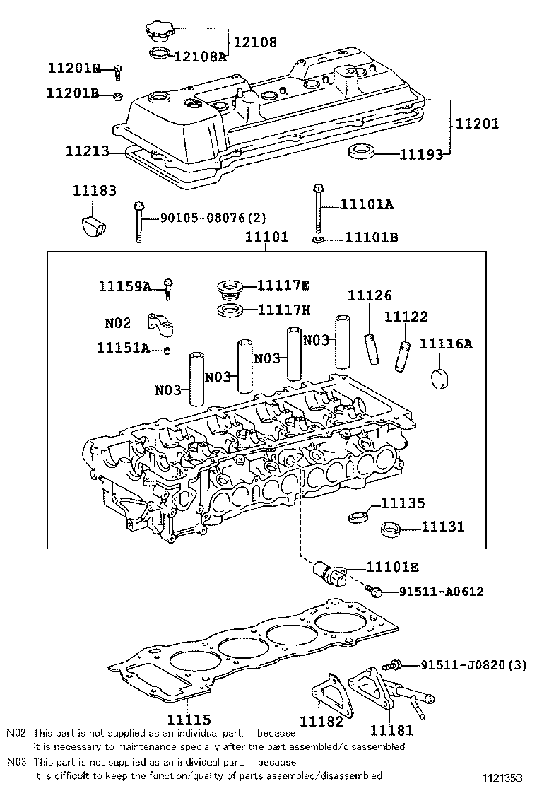 12180-05010 CAP SUB-ASSY, OIL FILLER product image