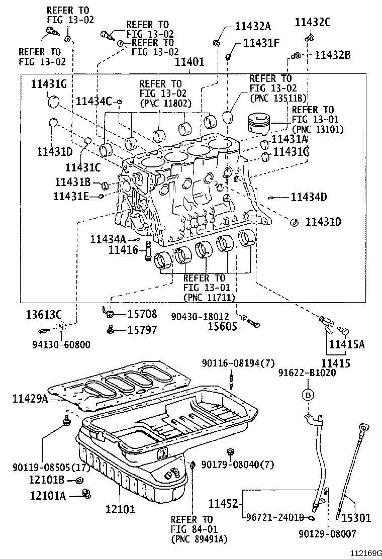 11409-78080 GUIDE SUB-ASSY, OIL LEVEL GAGE product image
