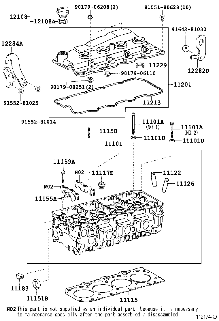 12180-05010 CAP SUB-ASSY, OIL FILLER product image