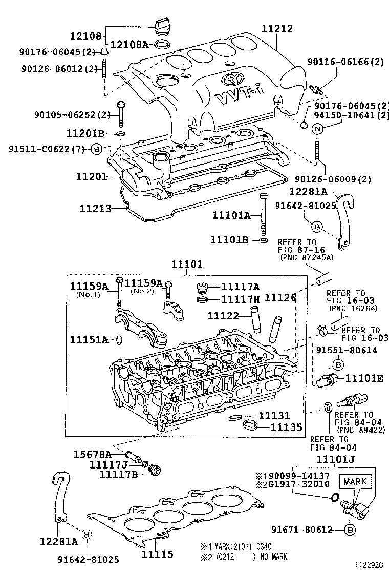 11101-22100 HEAD SUB-ASSY, CYLINDER product image