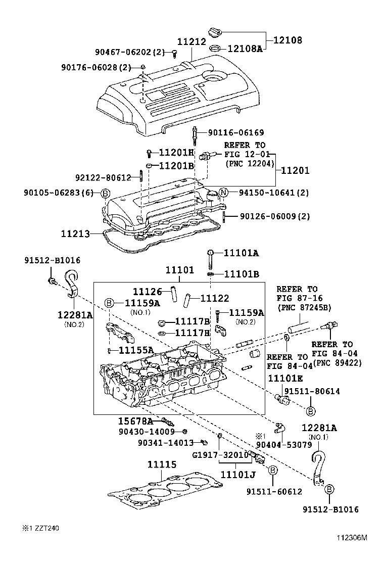 11101-22100 HEAD SUB-ASSY, CYLINDER product image