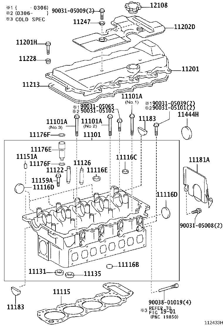 90034-05010 UNION(FOR CYLINDER HEAD) product image