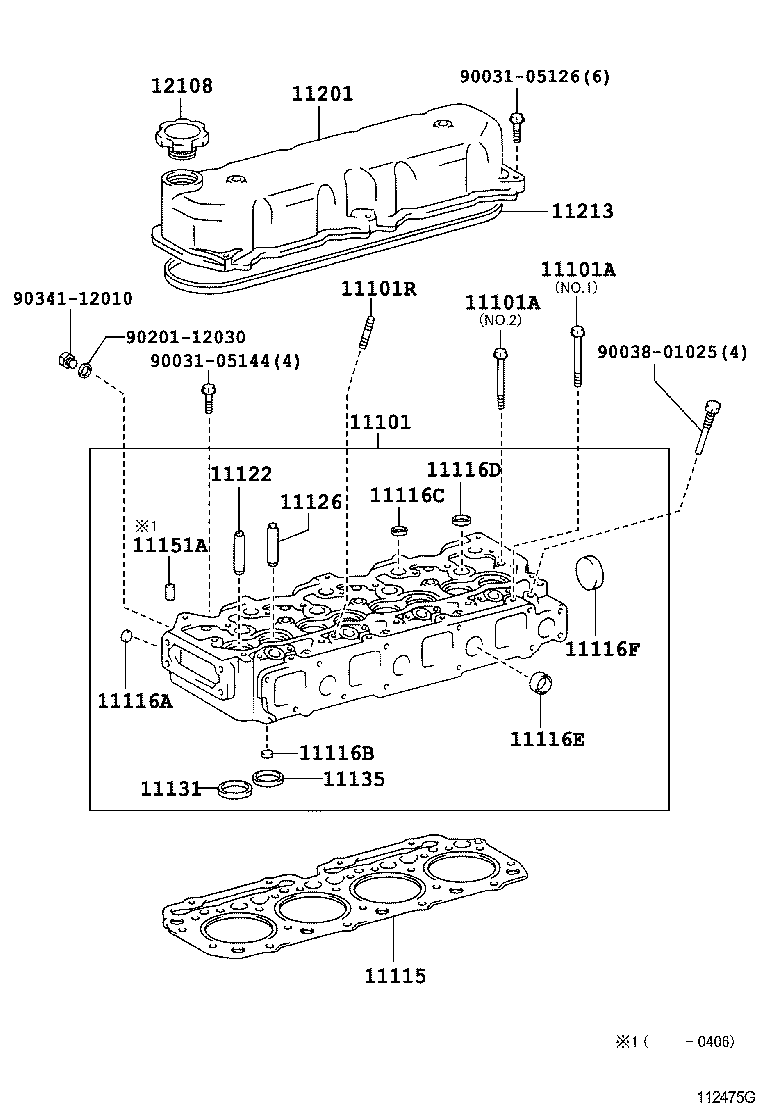 12180-78010 CAP SUB-ASSY, OIL FILLER product image