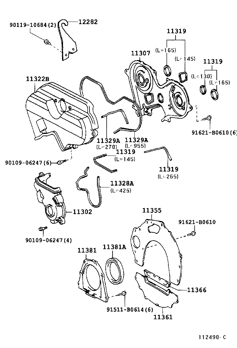 11320-0L010 CASE ASSY, TIMING GEAR product image