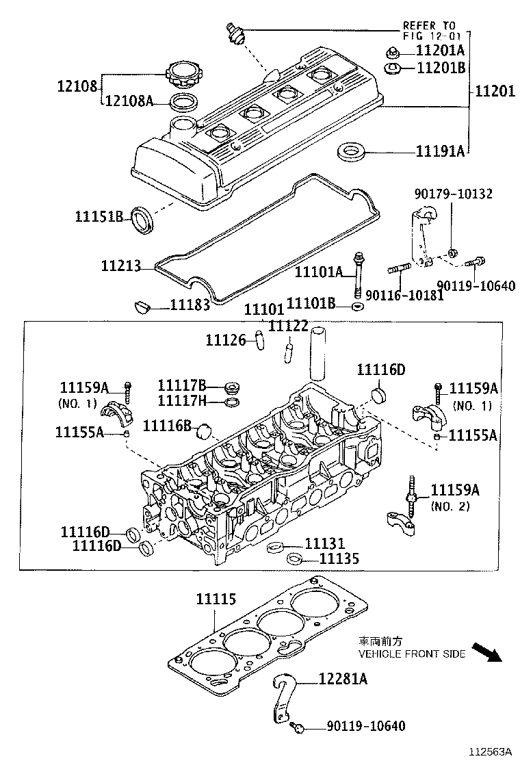 11201-B1020 COVER SUB-ASSY, CYLINDER HEAD product image