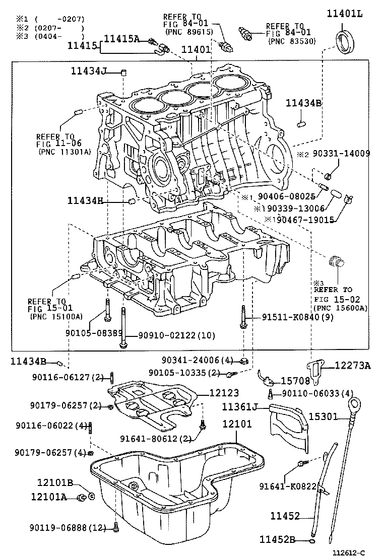 90080-10199 BOLT(FOR CRANKSHAFT BEARING CAP SET) product image