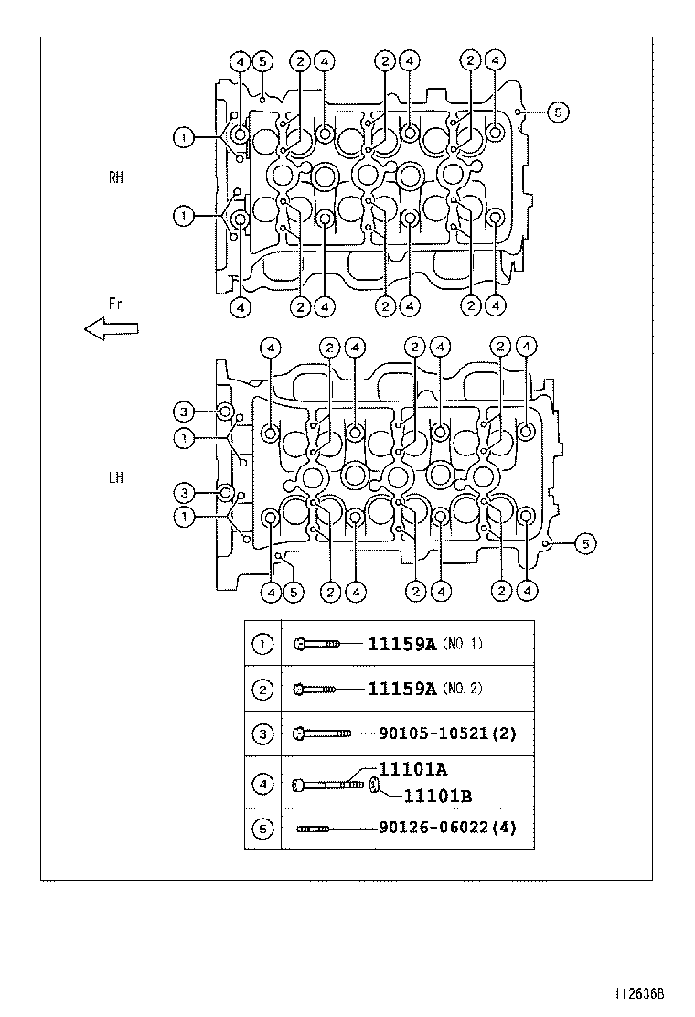 Toyota 11213-0F010 GASKET, CYLINDER HEAD COVER