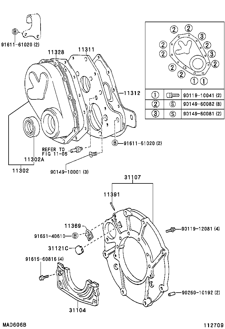 11391-60040 POINTER, TIMING product image