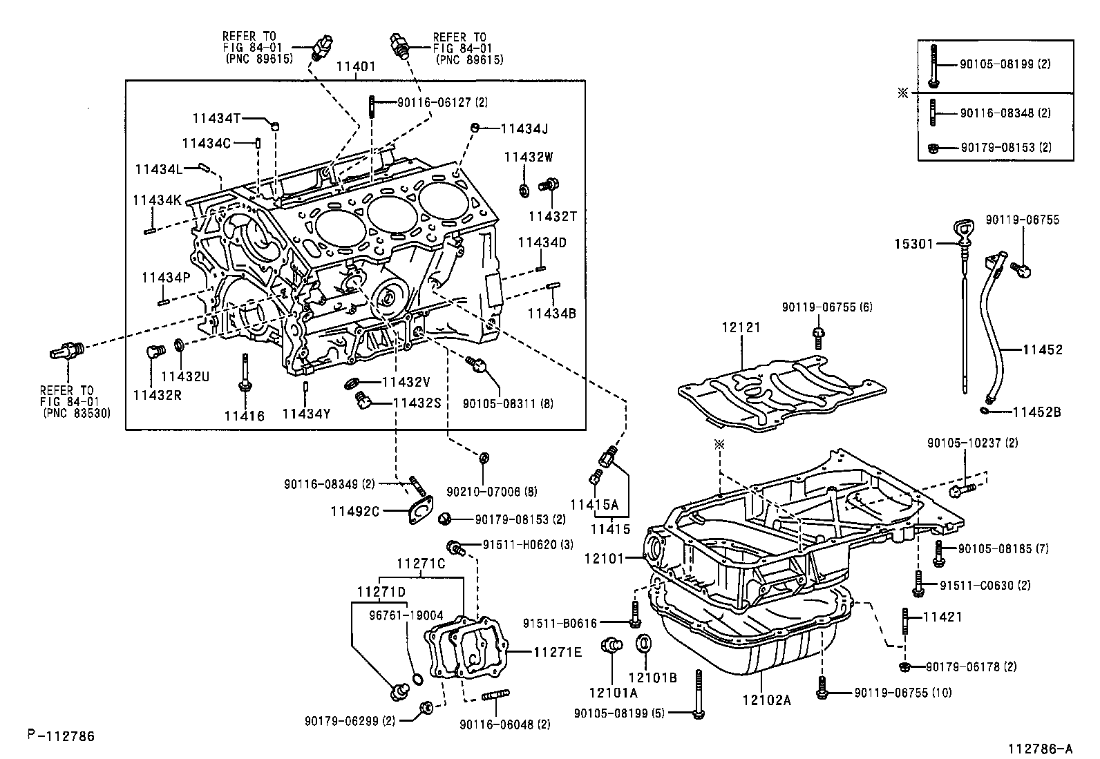 11401-29556 BLOCK SUB-ASSY, CYLINDER product image