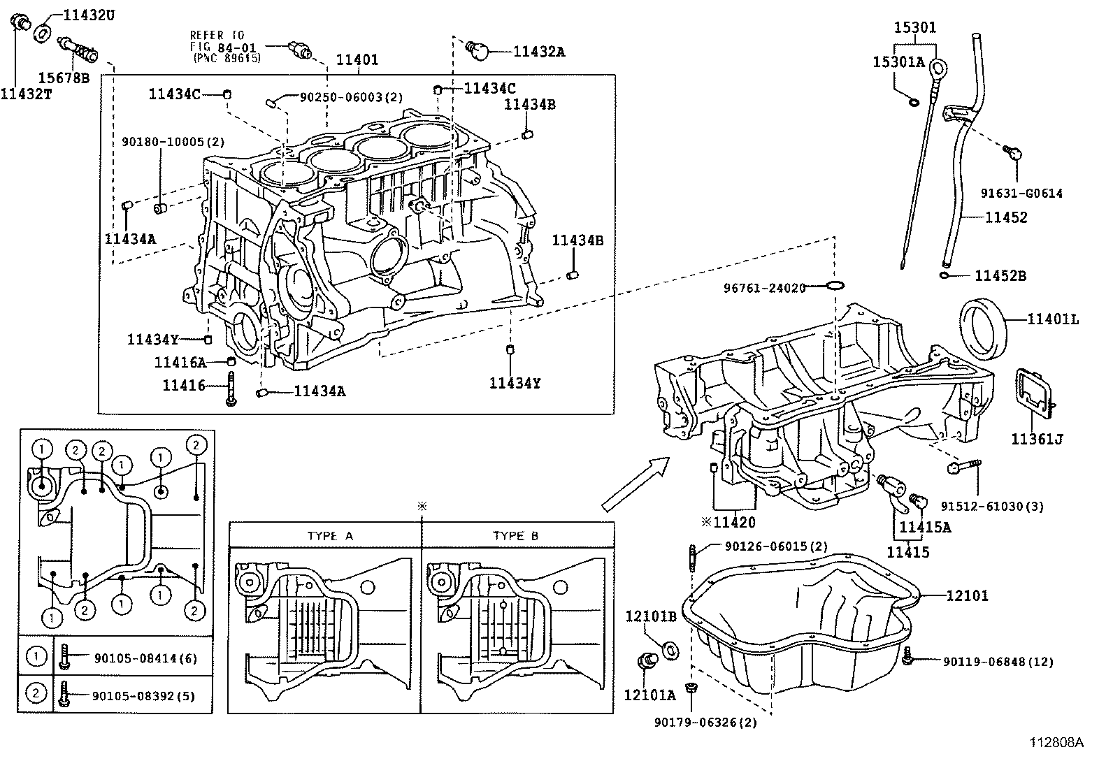 11410-29035 BLOCK SUB-ASSY, CYLINDER product image