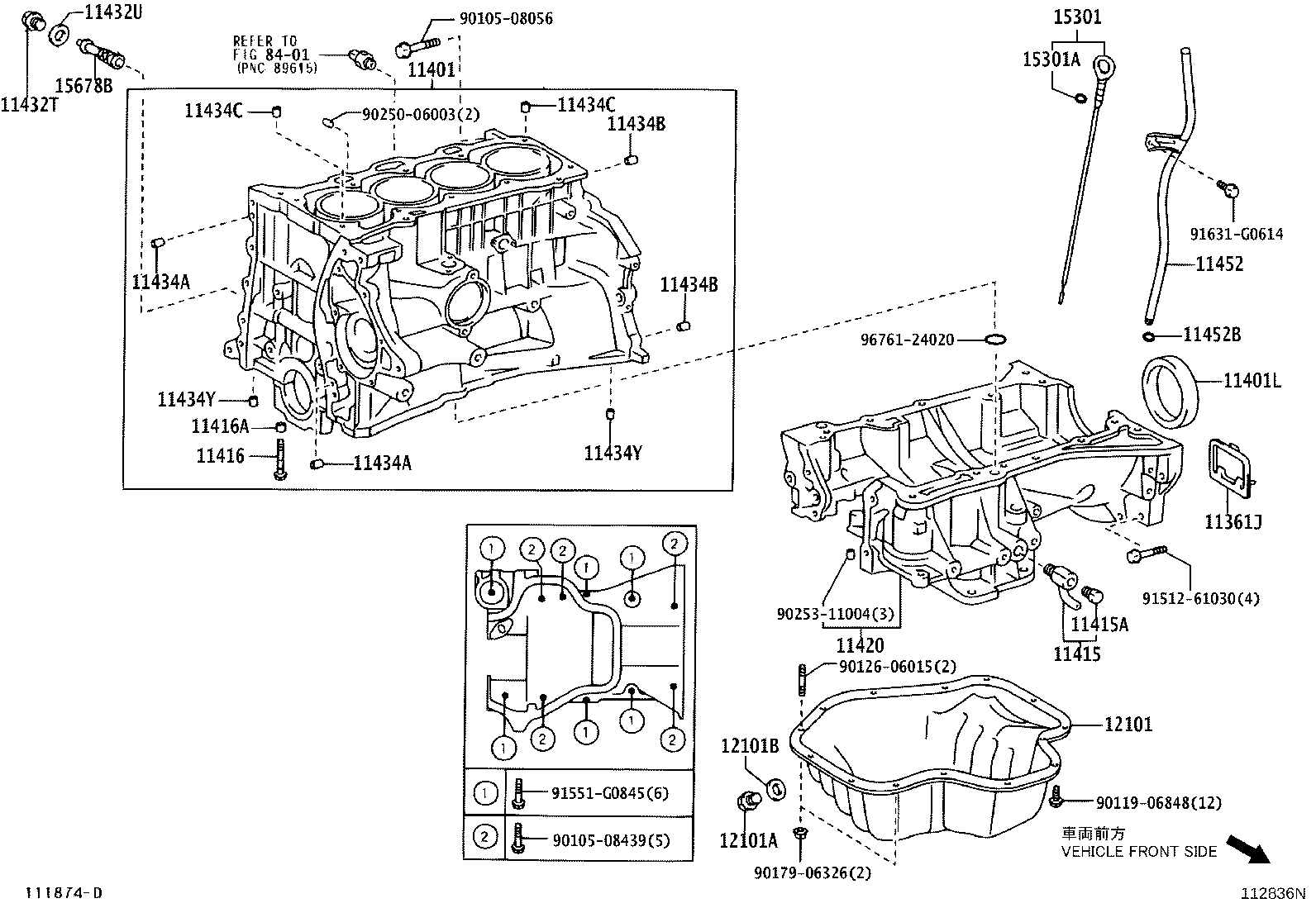11410-29245 BLOCK SUB-ASSY, CYLINDER product image