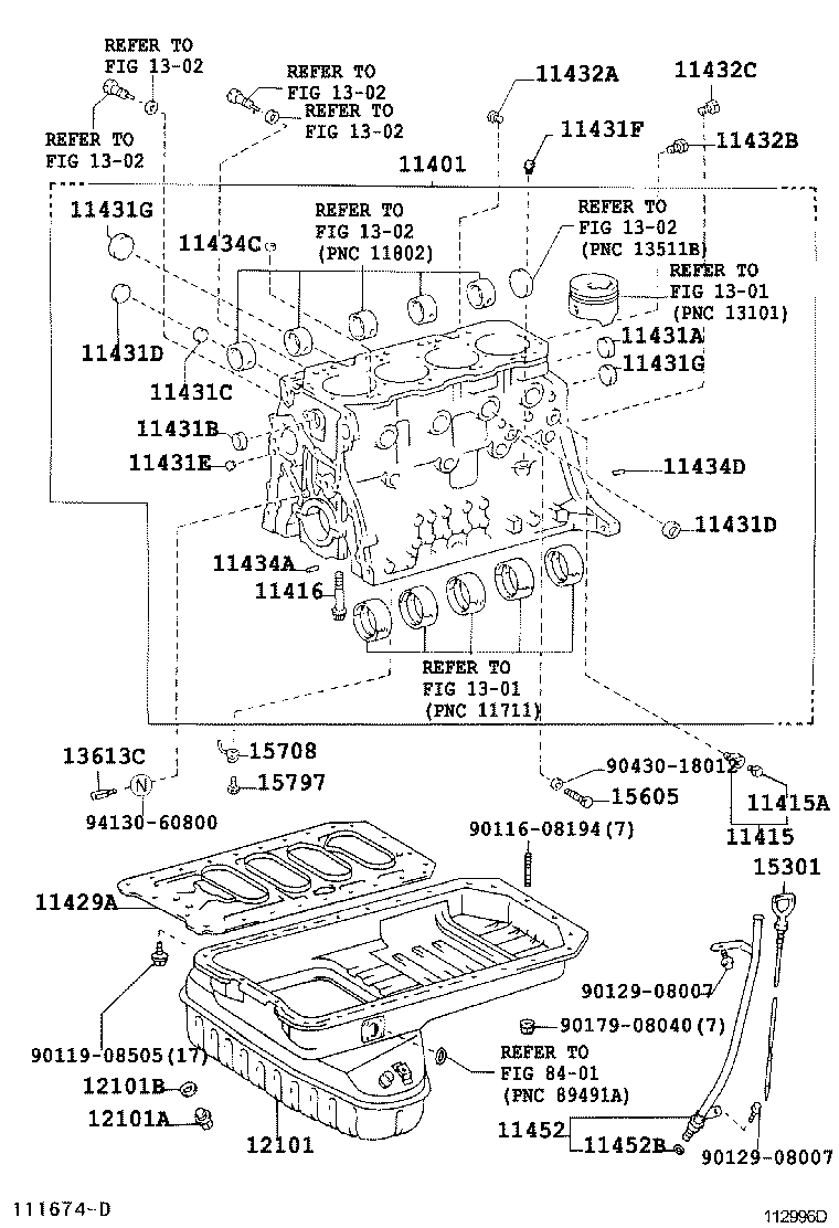 11409-78130 GUIDE, OIL LEVEL GAGE product image
