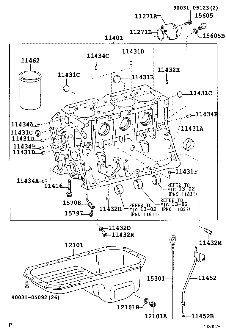 12101-78060 PAN SUB-ASSY, OIL, NO.2 product image