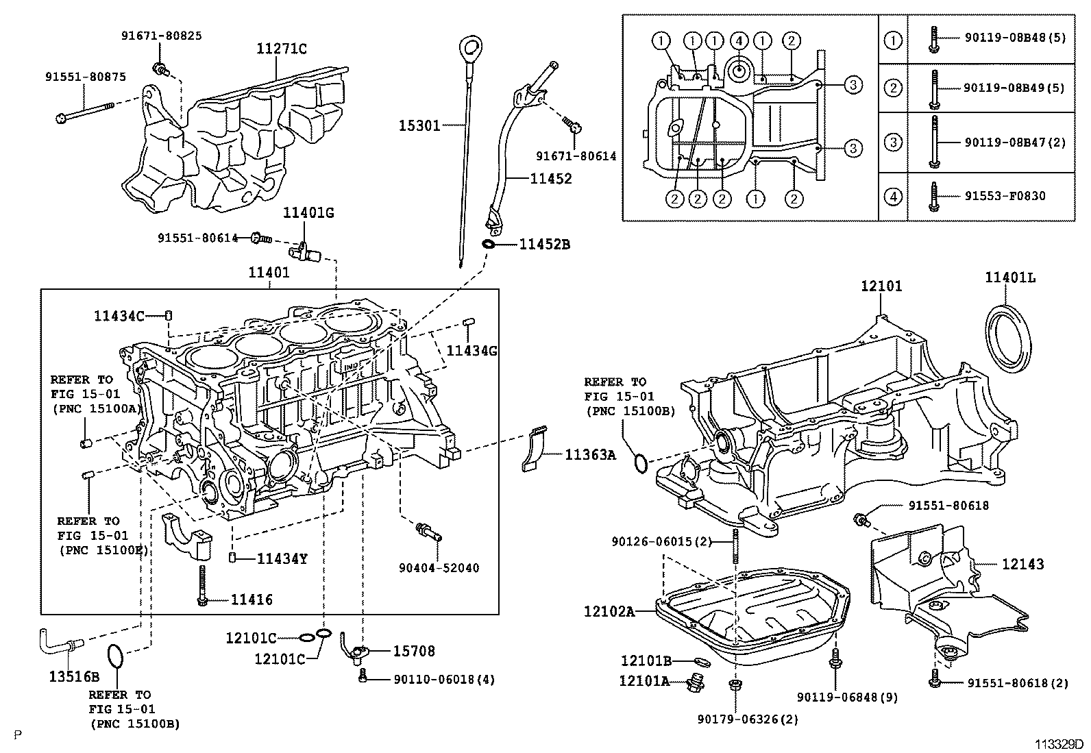 15301-0D011 GAGE SUB-ASSY, OIL LEVEL product image