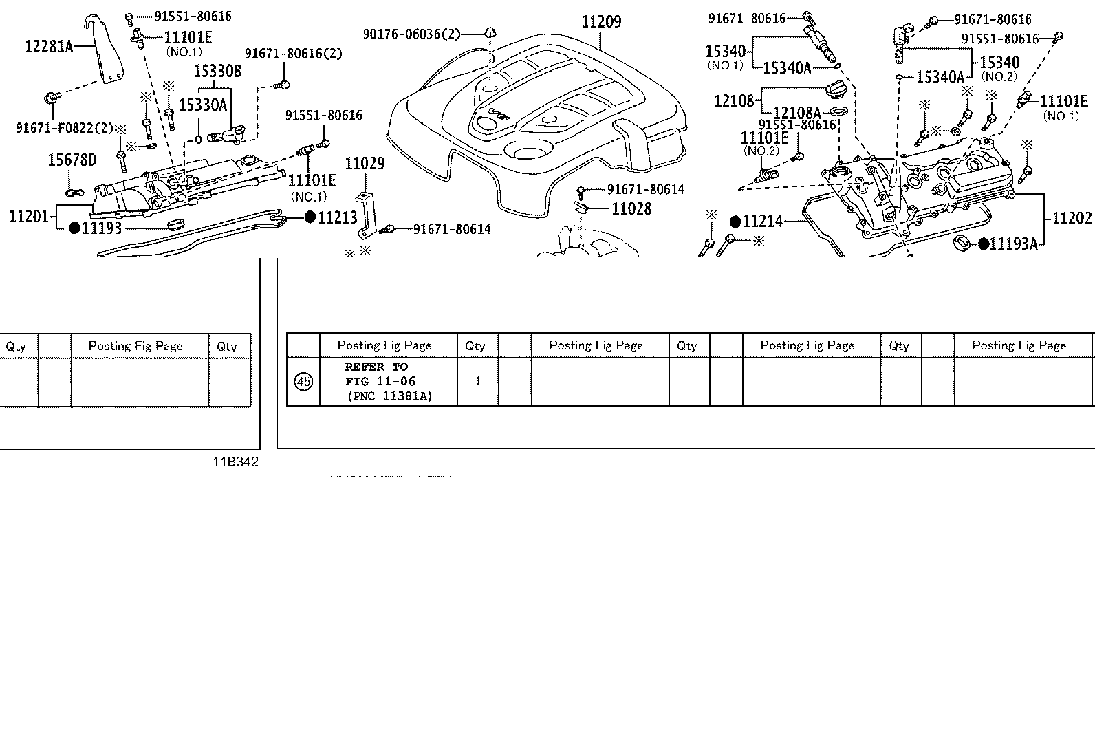 11104-31010 HOUSING SUB-ASSY, CAMSHAFT, LH product image
