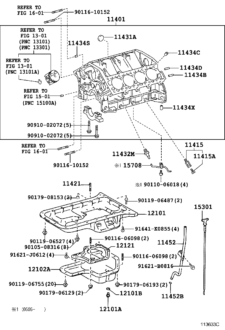 11401-59778 BLOCK SUB-ASSY, CYLINDER product image