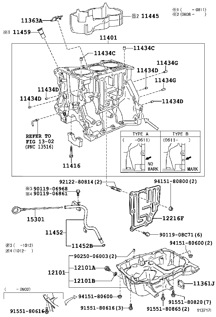 12101-40100 PAN SUB-ASSY, OIL product image