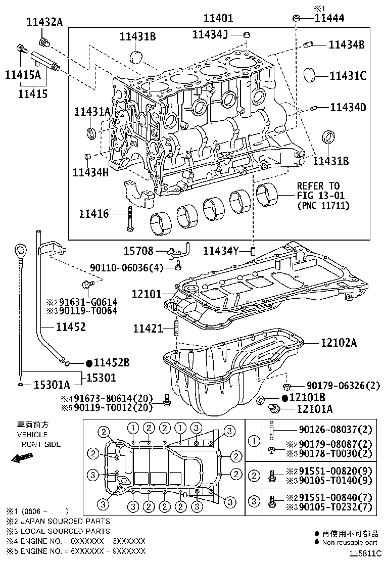 11409-0C020 GUIDE, OIL LEVEL GAGE product image