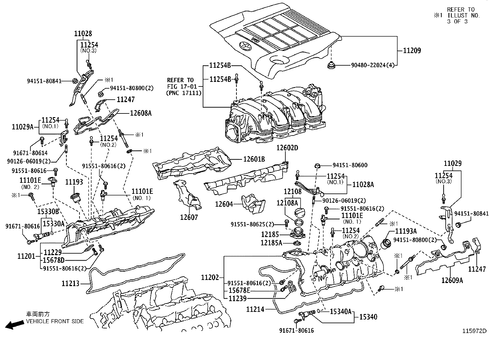 11202-38031 COVER SUB-ASSY, CYLINDER HEAD, LH product image