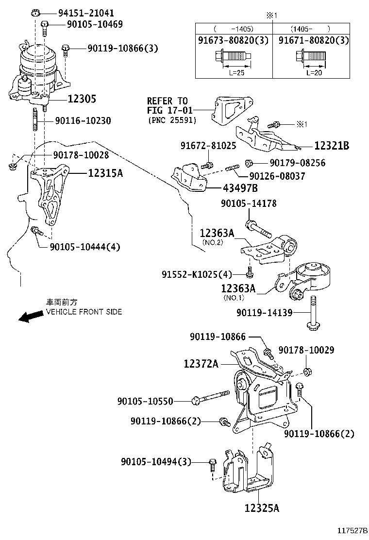 12305-21520 INSULATOR SUB-ASSY, ENGINE MOUNTING, RH product image
