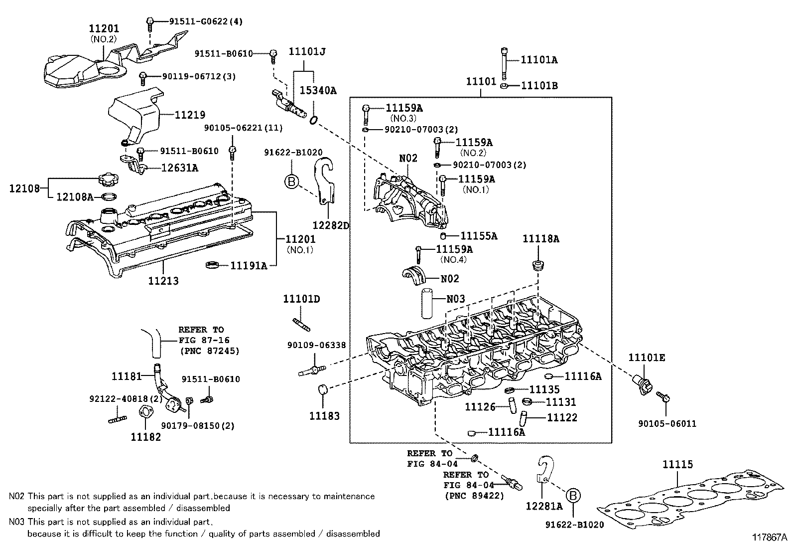90116-08348 BOLT, STUD(FOR WATER OUTLET) product image
