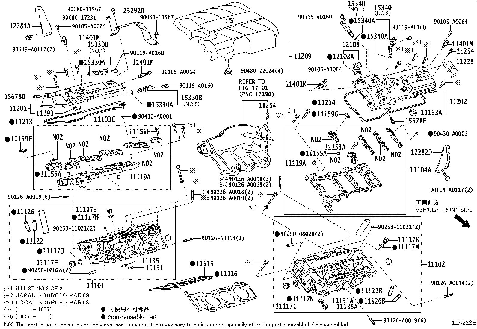 11103-0V010 HOUSING SUB-ASSY, CAMSHAFT product image