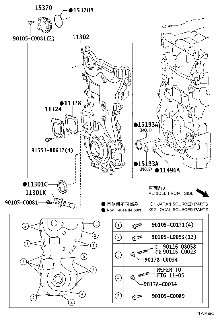 16631-28031 BRACKET, IDLER PULLEY product image